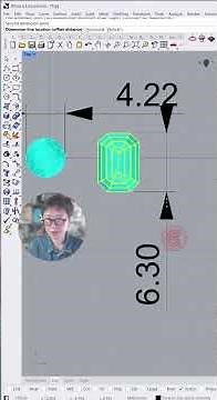 Rhiino 3D 101: Resize Stones Accurately in Rhino 3D