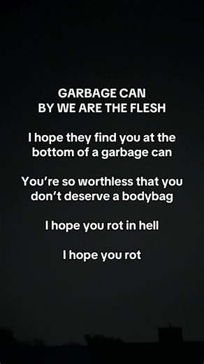 602 reactions · 121 shares | Garbage Can by We Are The Flesh #metal #rock #music #newmusic #trapmetal #numetal #newmetal #heavy #garbage #trash #alternative | We Are The Flesh | Facebook