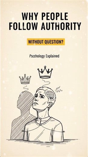 Why People Obey Authority Without Thinking