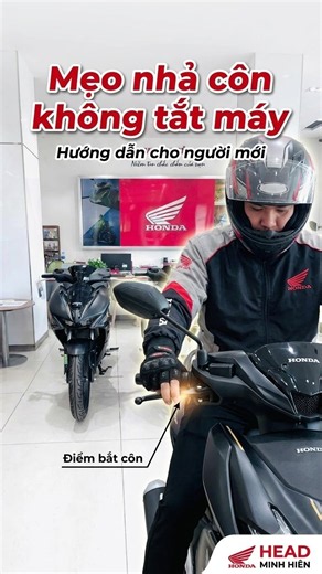 Hay tắt máy khi đèn xanh? – Hướng dẫn nhả côn Honda Winner