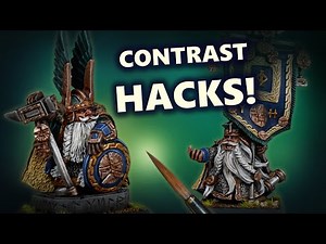 Contrast Hacks! Painting Dwarf Heroes for Warhammer The Old World | Tutorial