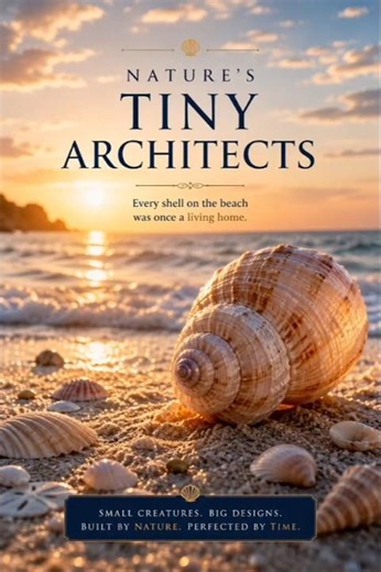 SHELLS | Nature's Tiny Architects 🐚✨How Seashells Form and Tell the Story of the Ocean