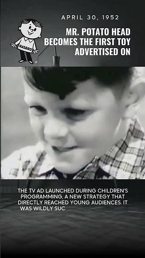 On This Day: April 30, 1952 – Mr. Potato Head Becomes the First Toy Advertised on Television