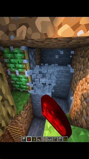 Minecraft Secret Base😱#shorts #minecraft