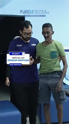 🥹 Strok 3 Bulan : Dari Kerusi Roda → Langkah Pertama 👣