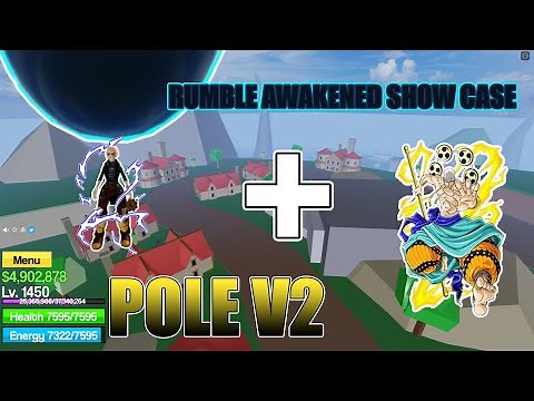 HOW TO GET POLE V2 | FULL RUMBLE SHOWCASE | Update 14 | Blox Fruits