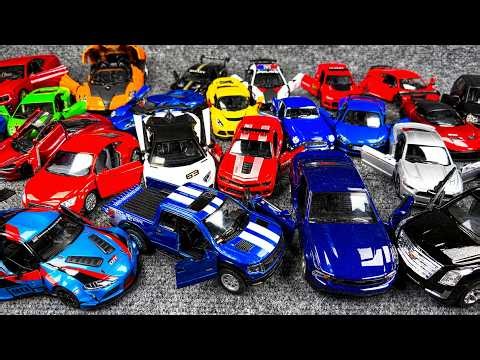 8 Minutes Satisfying Toy Cars Unboxing | Big Box of Car Toys Review ASMR