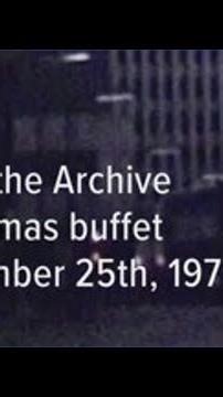 From the KARE Archive: Christmas Buffet 1975