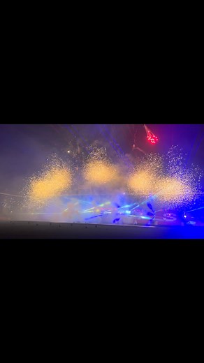 Watch the spectacular climax to the fireworks and laser lights show at @saints1890 @brewdogstadium | St Helens Star