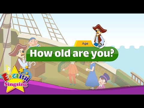 Peter Pan - How old are you? (Age) - Popular English story for Kids