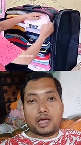 1.2M views · 7.7K reactions | ট্রলি ব্যাগ এইভাবে গুছিয়ে নিন✅ #fbreels #fbreelsvideo #viralreelsfb #reelsfb #reelsviral #reels #reelsfypシ #comedy #Technology #information | Sumit Nandi | Facebook