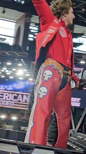 Rocker Steiner Victory Lap for Winning Bareback Riding CHAMPIONSHIP at American Rodeo 2026 🐎🏇