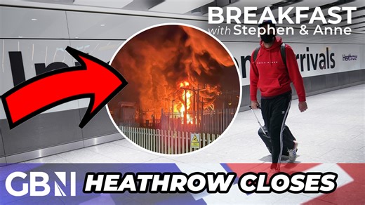 Heathrow Airport causes travel CHAOS as 1,351 flights CANCELLED following nearby BLAZE | GB News