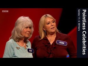 Pointless Celebrities, S11 E4, Writers Edition. Charlie Higson, Sally Gardner, Fern Britton, Jilly..