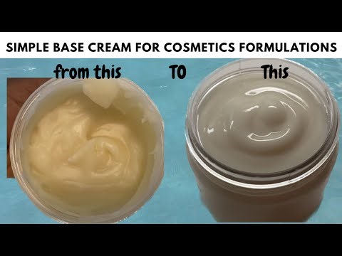 How to: Diy cream base | lotion base for creamy formulations ‪@csylnaturalsdiy‬