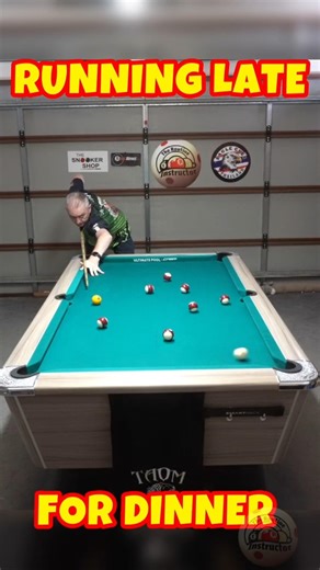 Running Late for Dinner? One Shot Solves Everything #8ballpool #poolhack #shorts