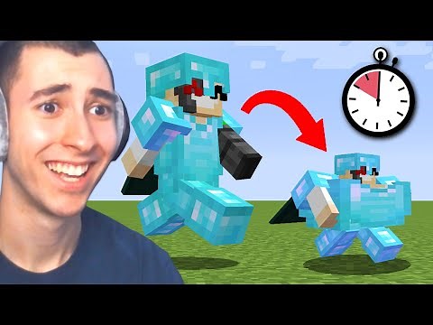 Minecraft, But Your Size Changes Every Minute...