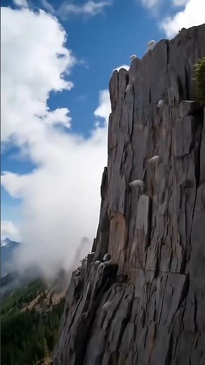 World's Fastest Descent? Goats Race The Clock Down A Cliff! ⏱️