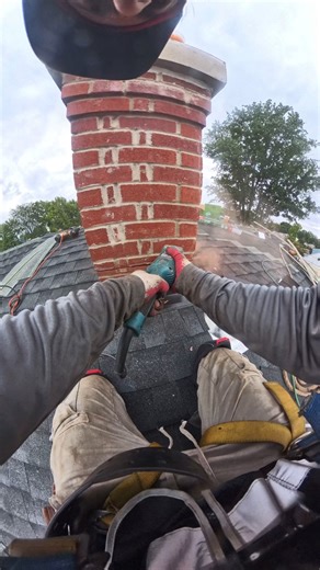 Future Remodeling on Instagram: "Chimney flashing installation – pt. 4🛠️ 🔗Click the link in the bio for a complimentary consultation. #roofing #construction #njcontractor #njroofing #roof #asphaltshingles #leakingroof #roofrepair #njroofingcontractor #nj #exterior #roofinstallation #chimney #chimneyflashing #chimneyrepair"
