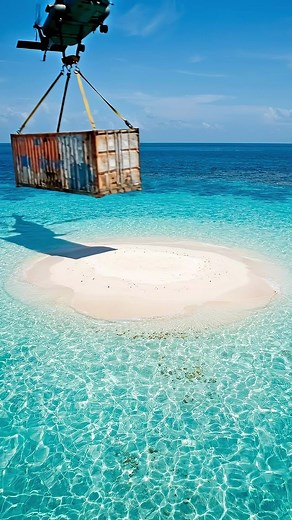 500K$ Container Home Build on a Remote Island