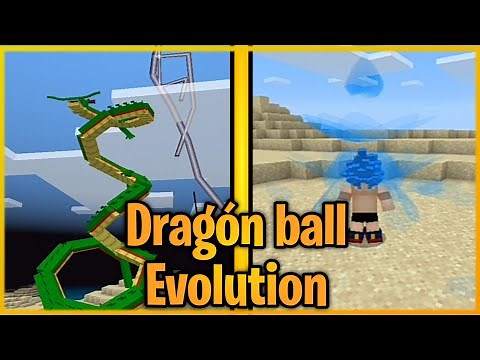 EL MEJOR MOD DE DRAGON BALL PARA MINECRAFT BEDROCK 1.17| DRAGON BALL EVOLUTION