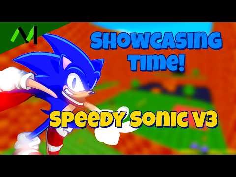 [#SRB2] Showcasing Speedy Sonic V3!