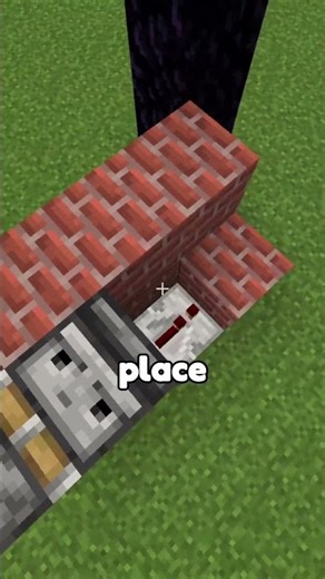 How to Build a On and Off Nether Portal #minecraft