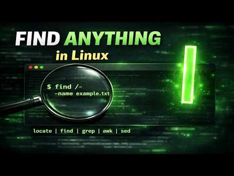 Stop Guessing in Linux: locate, find, grep, awk & sed Explained