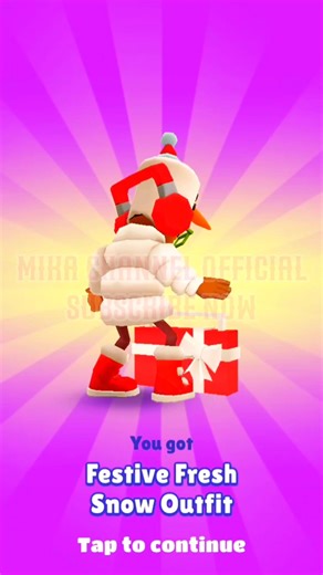 Subway Surfers North Pole 2025 - Unlock FESTIVE FRESH SNOW OUTFIT! #subwaysurfers