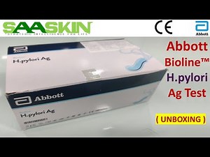 Abbott Bioline™ H.pylori Ag Test Kit | UNBOXING | #04FK20 | Antigen Test | Abbott Point of Care