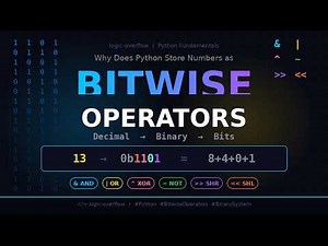 Bitwise Operators in Python | Decimal & Binary Number System Explained