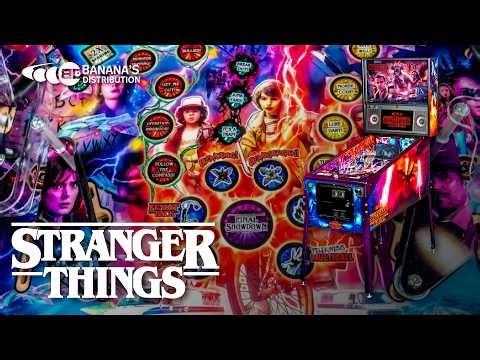 Flipper Stranger Things by Stern – Demogorgon, Upside Down & 500 ex. collector !