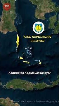 Facts about Selayar Islands Regency in South Sulawesi! #short #indopedia #selayar