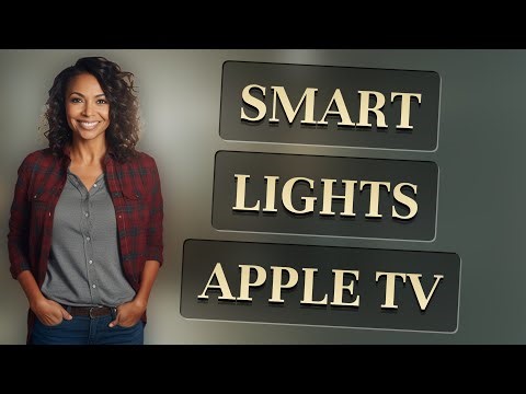 How Do I Access Smart Light Controls on Apple TV?