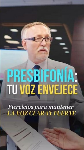 Your Voice Ages: Prevent It with These 2 Exercises | Presbyphonia