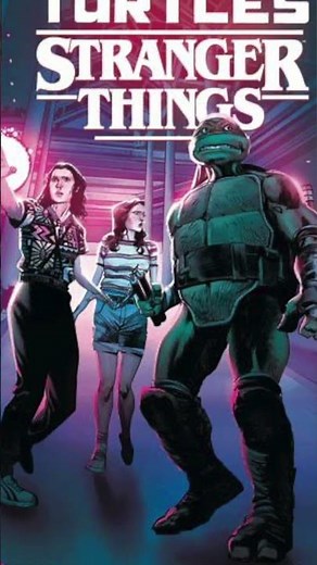 TMNT Meets Stranger Things Crossover