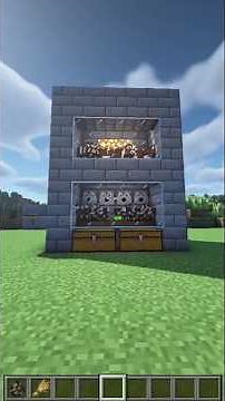 Minecraft EASY Automatic Cow Farm 🐄🔥 | Survival Build Tutorial #minecraft #shorts