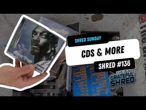 Satisfying CD Shredding (Crunchy ASMR)