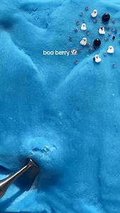 boo berry! 👻🫐 our halloween restock is this sunday at 6 pm est ✨ these new slimes are seriously so cute i can’t wait to show you all! | Glitter.Slimes