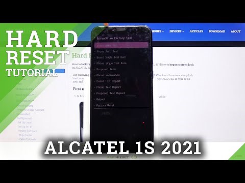 How to Factory Reset ALCATEL 1S – Reset All Settings | Remove Password