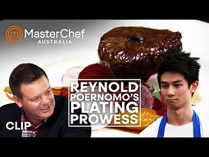 Reynold Poernomo's Perfect Plating Skills | MasterChef Australia | MasterChef World