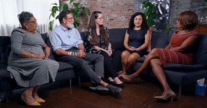 Gayle King talks with families devastated by mass shootings