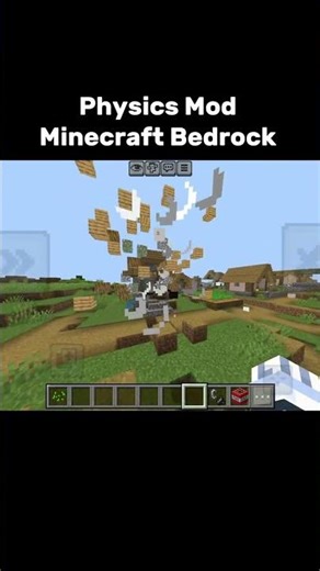 Physics Mod in Minecraft Bedrock! 🧙‍♀️