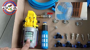 1.1K views · 34 reactions | Fan Misting System Fan Cooling System 6...