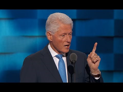 Bill Clinton FULL Speech at Democratic Convention