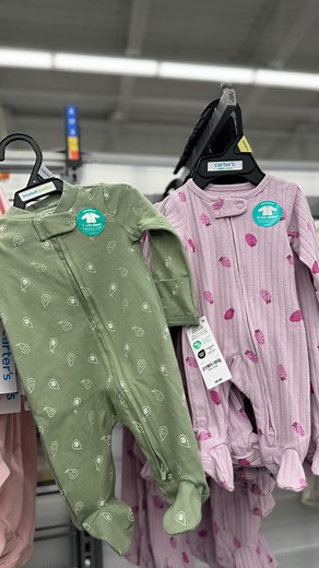 27K views · 521 reactions | 凉 Carter’s has a bunch of new adorable onesies at Walmart! So many to pick from, and they all feature a 2-way zipper design for easy diaper changes! These are available in sizes preemie to 6-9months. Only $8 each (link in bio) ✨ #walmart #babyoutfit #babyshowergifts | Walmart Gems | Facebook