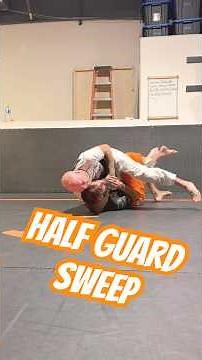 Easy Half Guard Sweep!