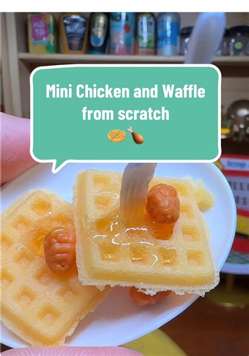 Delicious Mini Chicken and Waffles Recipe