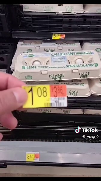 Price Tag Prank on Eggs at Walmart