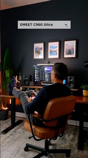 EMEET C960 Ultra Webcam — desk setup upgrade